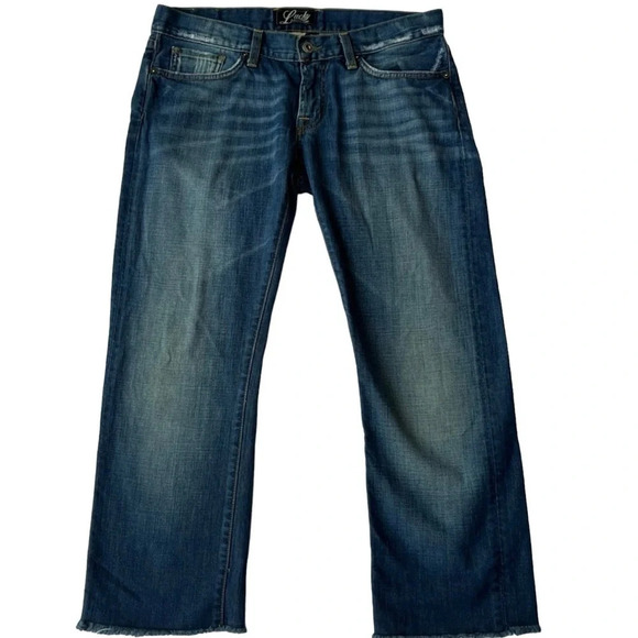 Lucky Brand Women’s The Riley Jean Straight Leg Medium Wash (Selvage) Size 2/26 - Picture 1 of 8